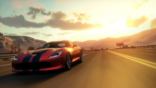 Unlike Test Drive Unlimited 2, Forza Horizon doesn't consist of a persistent online game world, but has a separate multiplayer mode instead.