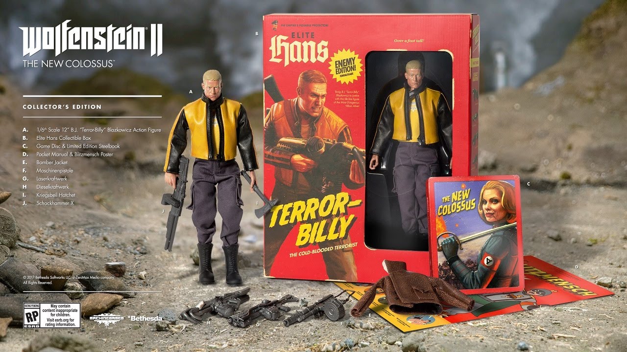 Wolfenstein: The New Colossus Terror Billy Edition