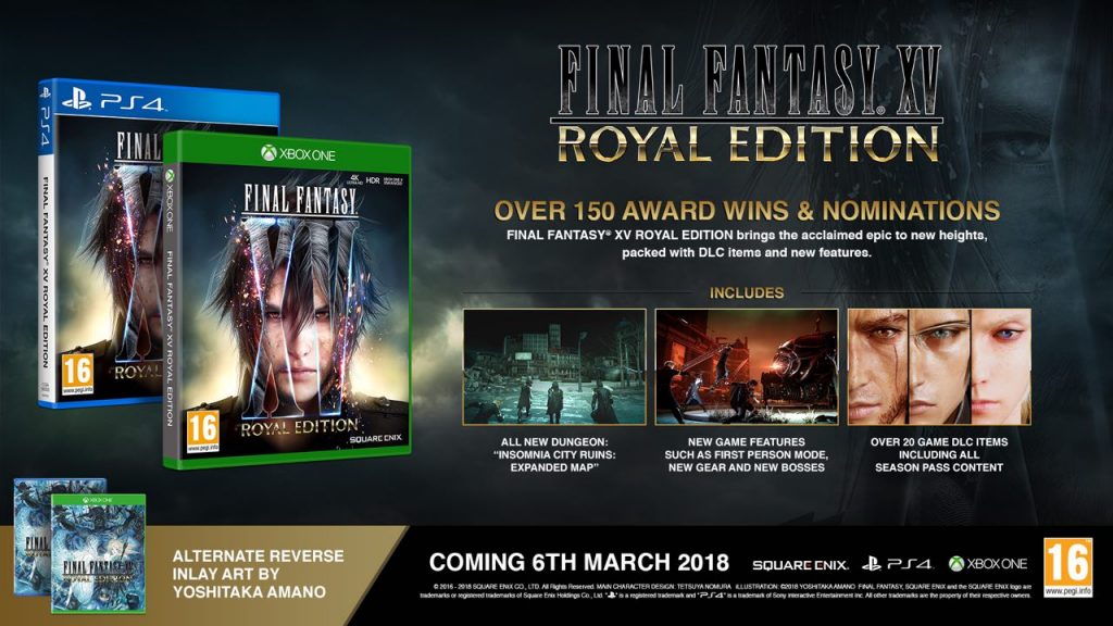 Final fantasy 15 royal edition чем отличается от windows edition